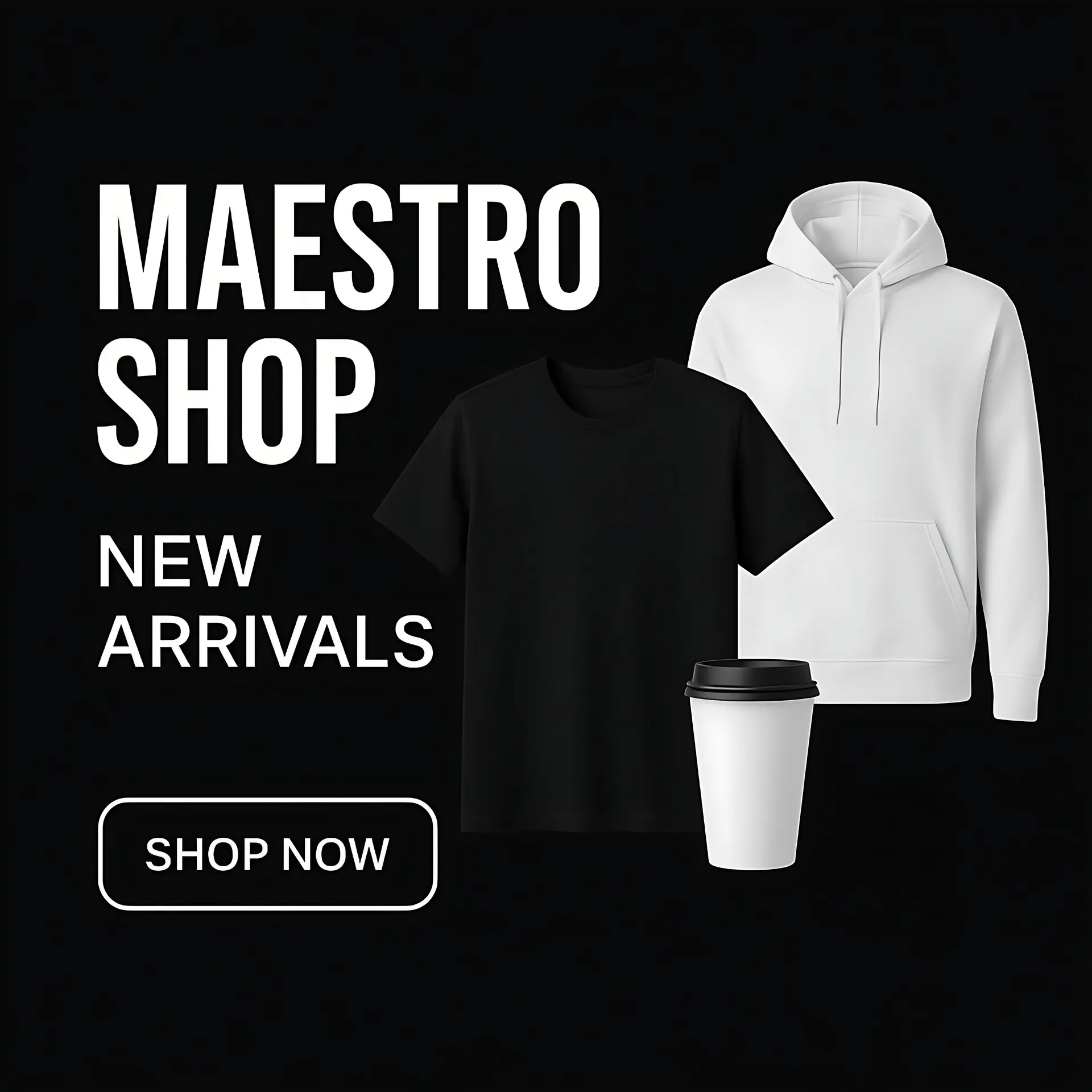 Banner for maestro shop